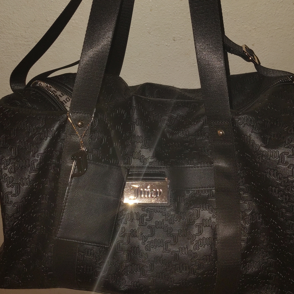 Juicy Couture Black and Cream Logo Interior